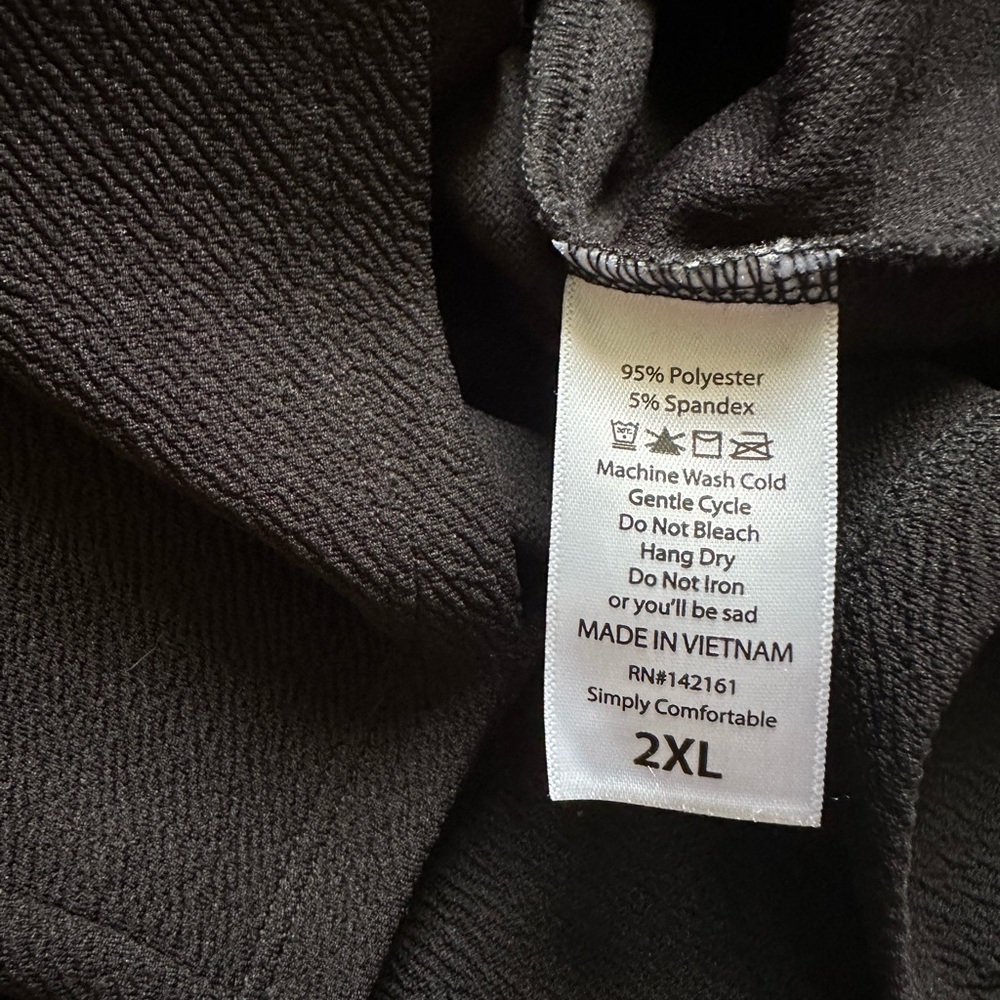 LuLaRoe Cassie Black Pencil Skirt - Picture 4 of 4